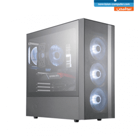 Cooler Master NR600 2 x Fan Color Black Case Pc