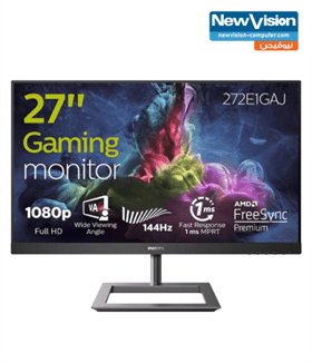 PHILIPS 272E1GAJ 27 inch Full HD (1920x1080) Flat Panel-VA Refresh rate-144hz Response time-1ms Gaming Monitor