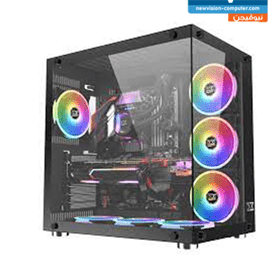 XIGMATEK Aquarius Plus ARCTIC 7 x Fan ARGB Color Black Case Pc