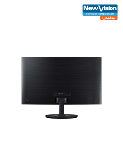 ⁦Samsung (LC24F390FHM) Monitor 24 60Hz 4ms VA Curved FULL HD⁩ - الصورة ⁦2⁩