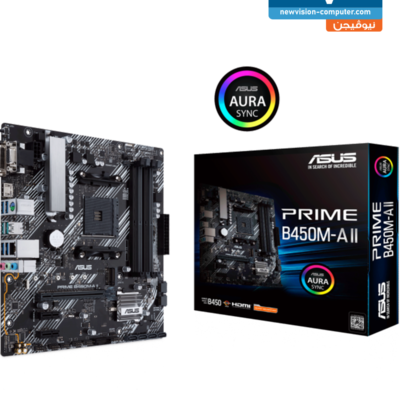 ASUS PRIME B450M-A II AMD Motherboard