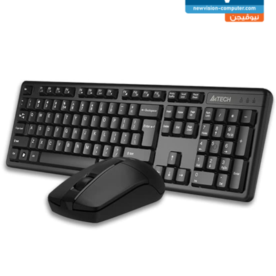 A4Tech (3330N) Wireless Combo KB + Mouse
