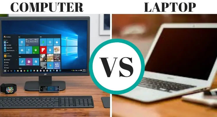 difference between desktop and laptop pdf