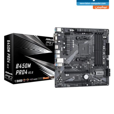 ASROCK B450M PRO4 AMD MotherBoard