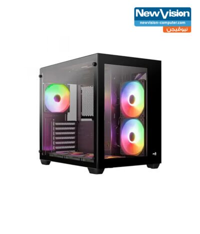 Aerocool Dryft ARGB Glass Gaming Case w6 ARGB fans 7-Port Fan PWM ARGB Hub