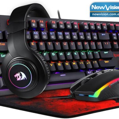 KeyBoard   Redragon USB Gaming Switch  BLUE  K552-BB-2 Backlight With HeadSet, Mouse, Mouse PAD