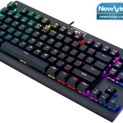 KeyBoard USB GAMING – Mechanical  Redragon (K568) Blue Switch – Rainbow RGB – Black Color