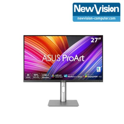 Monitor   ASUS ProArt Display PA279CRV, 27-inch, IPS, 4K UHD (3840×2160) , 99% DCI-P3, 99% Adobe RGB, Color, USB-C PD 96W, DisplayHDR 400