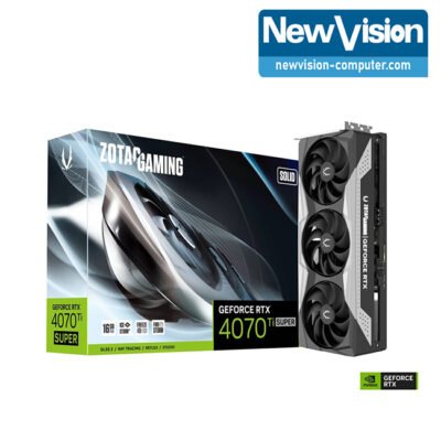 VGA   ZOTAC NVIDIA  RTX 4070TI Super SOLID 16G DDR-6X 3Fan