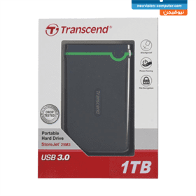 Transcend StoreJet 25M3 1TB External USB Hard Disk Drive Anti-Shock TS1TSJ25M3