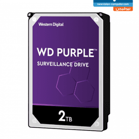 Western Digital 2TB WD Purple Surveillance WD20PURZ Internal Hard Drive HDD – SATA 6 Gb/s 256 MB Cache 3.5 inch