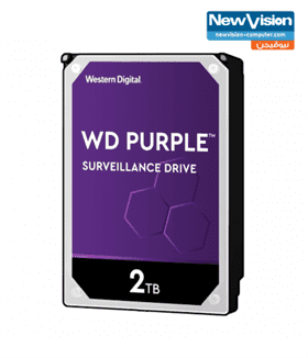 Western Digital 2TB WD Purple Surveillance WD20PURZ Internal Hard Drive HDD - SATA 6 Gb/s, 256 MB Cache, 3.5 inch 3-years warranty