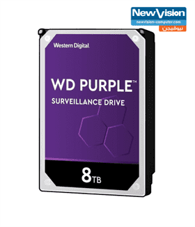 Western Digital 8TB WD Purple Surveillance WD84PURZ Internal Hard Drive HDD - SATA 6 Gb/S 128 MB Cache 3.5 Inch 3-years warranty