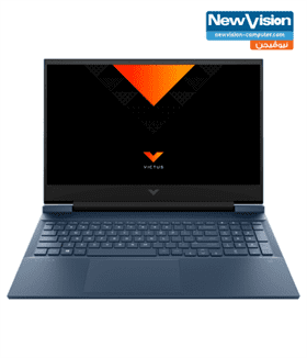HP Victus 16-d1005ne 6K239EA Intel Core i5-12500H RAM-8GB DDR5 4800hz SSD-512GB VGA nvidia GTX-1650 4G 16.1" Full HD IPS 144Hz Arabic Backlite Keyboard DOS Blue Color