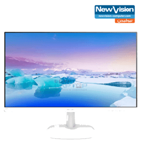 PHILIPS 243V7QDAW 24 inch Full HD (1920x1080) Flat Panel-IPS Refresh rate-60hz Response time-2ms Color White Monitor