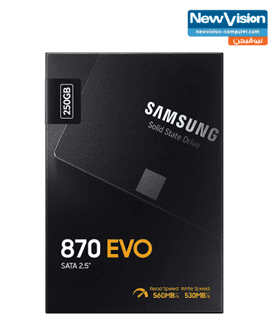 Samsung, 870 EVO, SSD, SATA, 2.5", 250GB