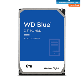 Western Digital Blue WD60EZAZ 6TB 5400 RPM SATA III 6Gb/s 256MB Cache 3.5 inch internal Hard Disk Drive