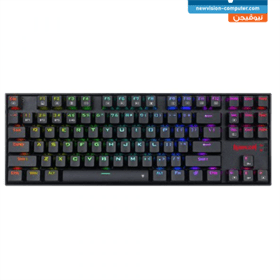 Redragon K505 YAKSA white switch RGB backlite Gaming Keyboard Black Color