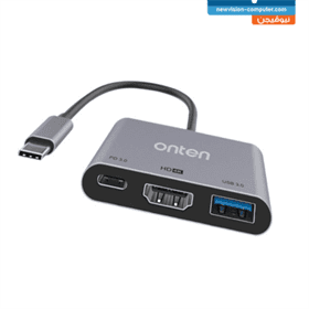 ONTEN (OTN-9175D) USB Type-C to 4K HDMI + USB 3.0 + PD HUB