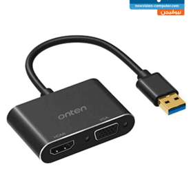 Onten (OTN-5201B) USB 3.0 To HDMI/VGA