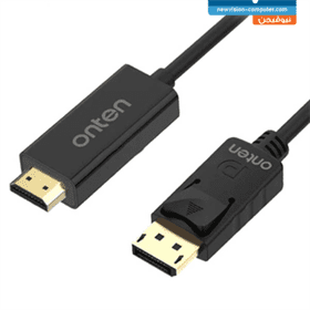 Onten (OTN-DP303) DisplayPort Male To HDMI Male 4K Cable (1.8M)