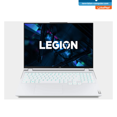 Laptop Lenovo Legion 5 Pro 16ITH6H  intel Core i7 11800H RAM16G SSD1t  VGA nvidia RTX3060 6G DDR6 15.6 2k QHD IPS 500nits Anti Glare 100% SRGB 165Hz backlight Arabic Keyboard