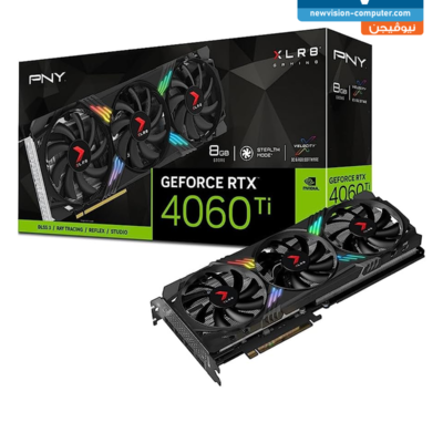 PNY GeForce™ RTX 4060 Ti VERTO 8G DDR-6X OC RGB  3-Fan