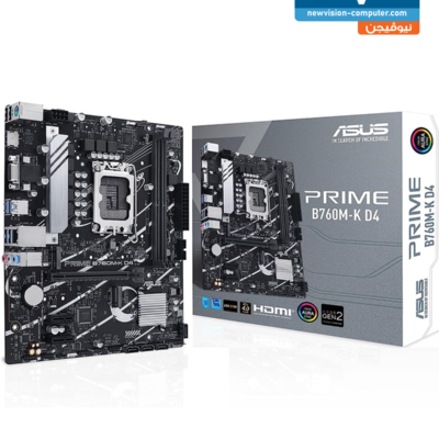 ASUS Prime B760M-K DDR4 INTEL Motherboard