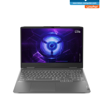 لابتوب لينوفو LOQ 15IAX9 بمعالج Intel Core i5-12450HX، كرت شاشة NVIDIA RTX 2050 بسعة 4 جيجابايت، ذاكرة RAM بسعة 8 جيجابايت DDR5 بتردد 4800MHz، سعة تخزين 512 جيجابايت SSD NVMe، شاشة 15.6 بوصة FHD بتقنية IPS وتردد 144 هرتز مع تغطية 100% sRGB، يأتي مع ماوس مخصص للألعاب وضمان لمدة سنتين.