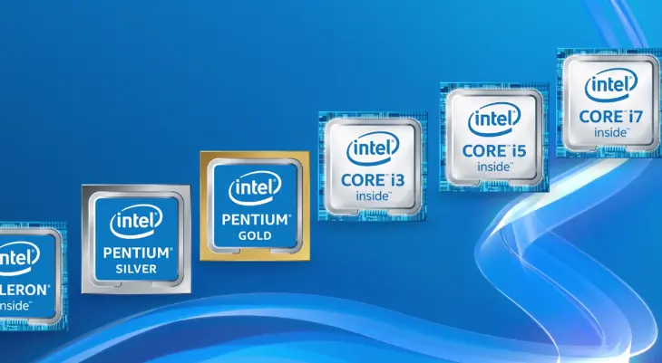 The difference between Intel Pentium and Intel Core