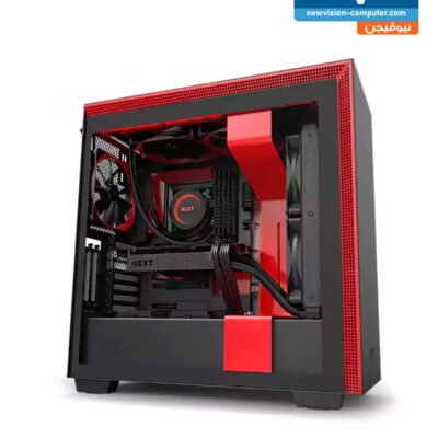 NZXT H710 CCA-H710B-BR 4 x Fan 140mm Color Black in Red Case Pc
