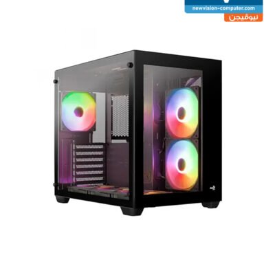 Aerocool Dryft ARGB Glass Gaming Case w6 ARGB fans 7-Port Fan PWM ARGB Hub