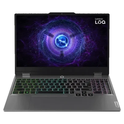 لابتوب لينوفو جيمنج LOQ 15IAX9 – معالج i5-12450HX، رام 8GB DDR5، تخزين 512GB SSD NVMe، كرت RTX 3050 6GB، شاشة 15.6″ FHD IPS 144Hz (100% sRGB)، ماوس ألعاب، ضمان سنتين.