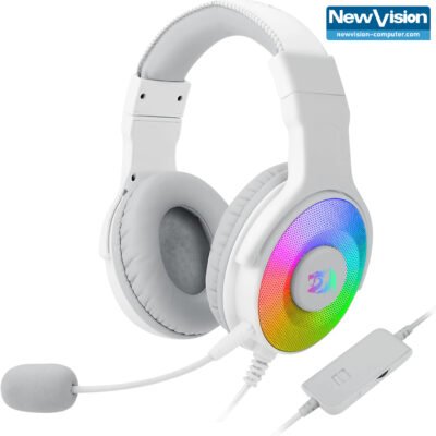 HeadPhone 7.1 USB GAMING  Redragon RGB PANDORA (H350W) WHITE