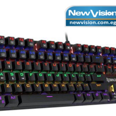 KeyBoard Gaming  Redragon VALHEIM K608R BLUE Switch, Rainbow-Backlight, Black-Color