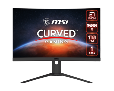 MSI (G27CQ4 E2) 27" 170Hz 1ms(MPRT) 2k VA CURVED 1500R AMD FreeSync
