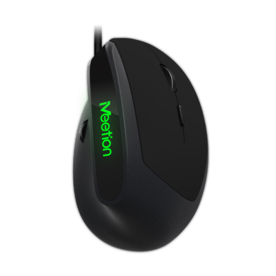 Meetion (MT-R380) Vertical 2400 DPi 6-Button RGB Mouse Wireless