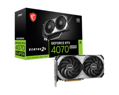MSI VENTUS 2X RTX 4070 Super 12G - OC 2Fan