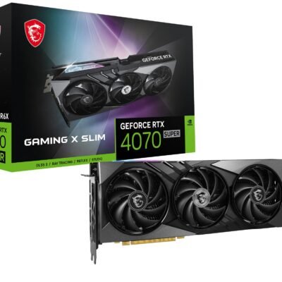 MSI GAMING X SLIM RTX 4070 Super 12G – 3Fan