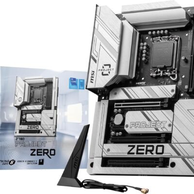 MSI® PROJECT ZERO Z790 WIFI+ Bluetooth DDR5 V