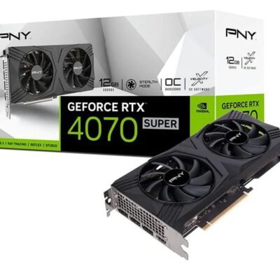 PNY NVIDIA  RTX 4070 Super OC VERTO 12G DDR-6 2Fan