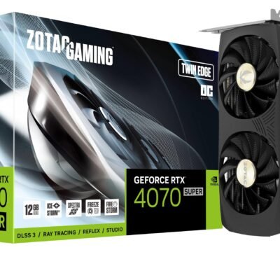 ZOTAC RTX 4070 Super OC Twin Edge 12G DDR-6 2Fan