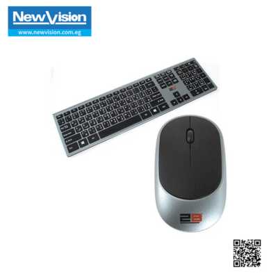 2B (KB306) Business Series Wireless Keyboard and Mouse Combo – Dark Gray*Black